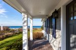 Unobstructed views of the bay and private beach
